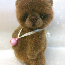 Бобби мой шоколадный малыш, мишка тедди