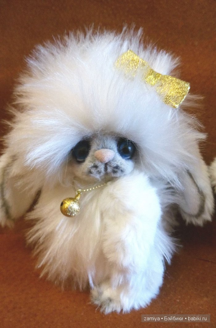 Луи и Аннет мои пушистые игрушки ручной работы (фото 4)