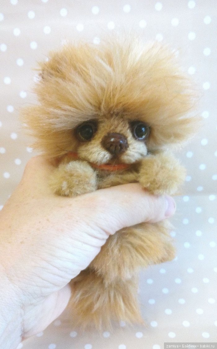 Мусик- мой мандариновый котик. Игрушка ручной работы (фото 5)