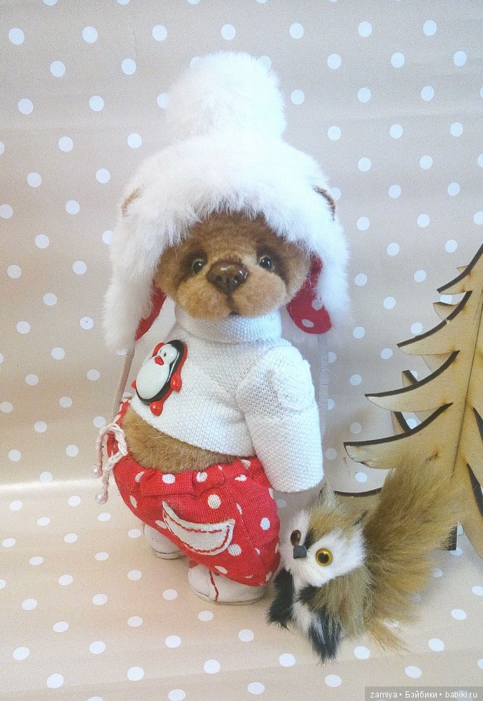 Берси - мой новогодний мишка тедди (фото 2)