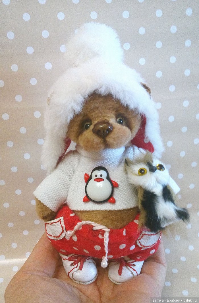 Берси - мой новогодний мишка тедди (фото 5)