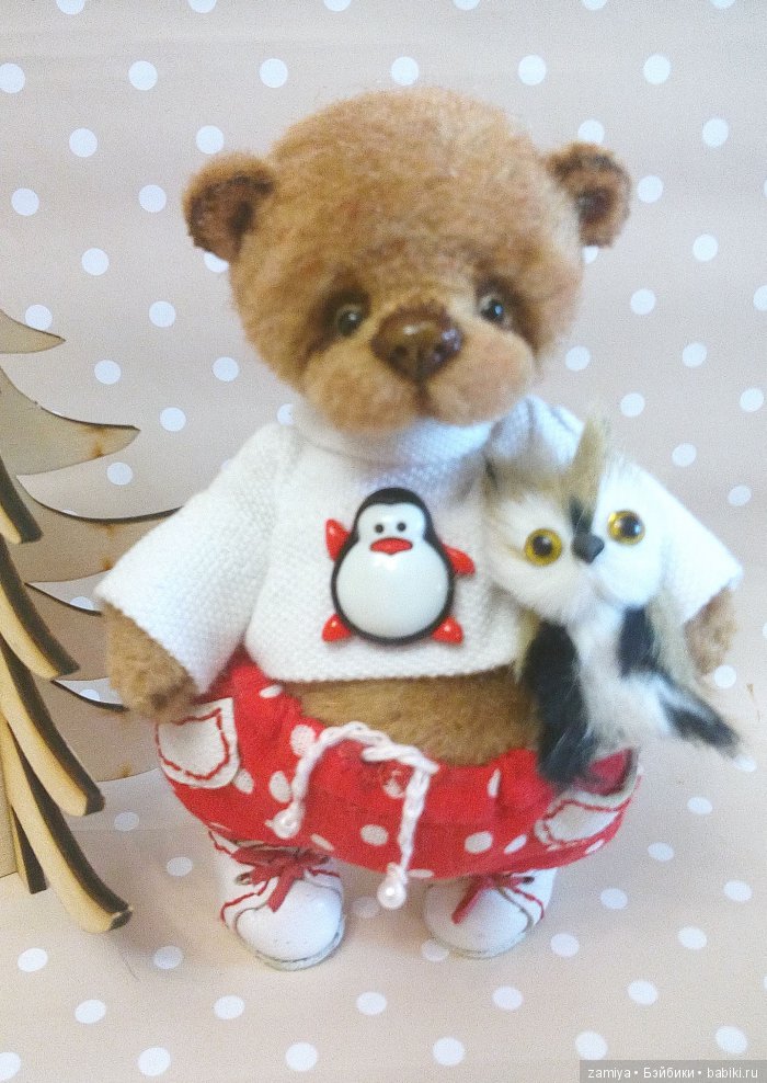 Берси - мой новогодний мишка тедди (фото 3)