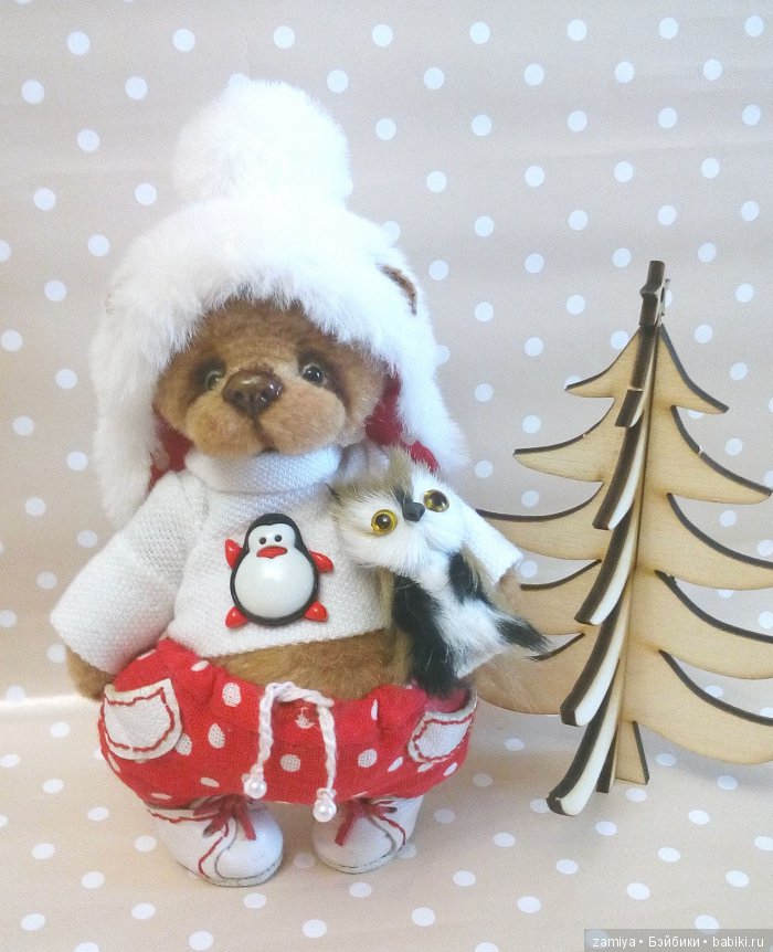 Берси - мой новогодний мишка тедди
