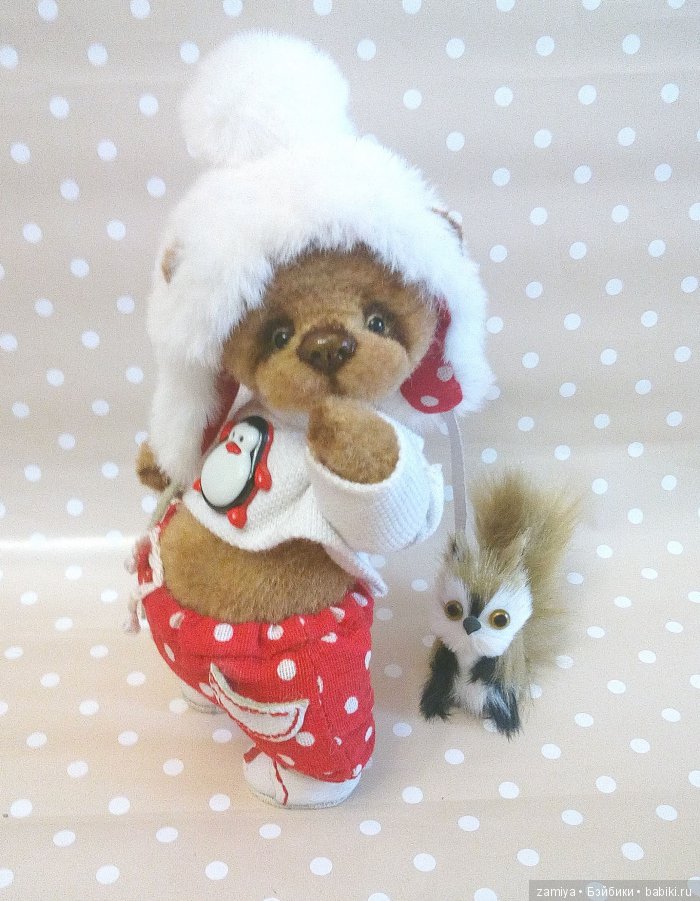 Берси - мой новогодний мишка тедди (фото 7)