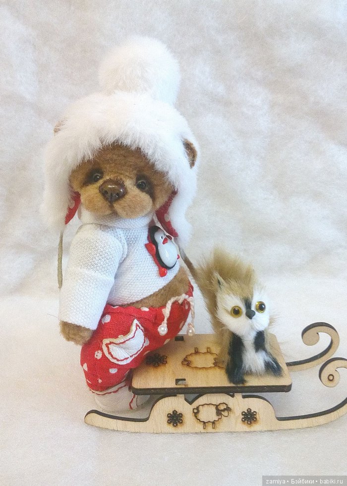 Берси - мой новогодний мишка тедди (фото 9)