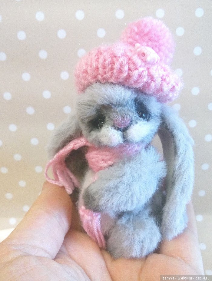 Бусинка крошечная зайка — Авторские мишки Тедди и друзья: фото (фото 3)