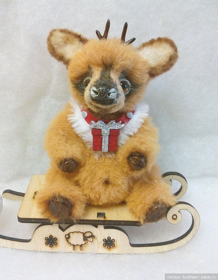 Айхо - храбрый оленёнок, игрушка ручной работы (фото 4)