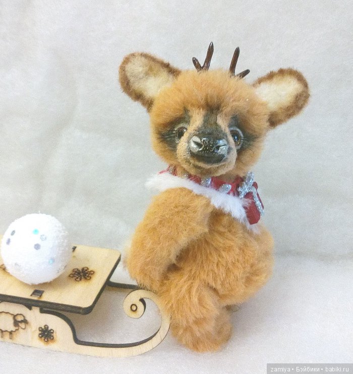 Айхо - храбрый оленёнок, игрушка ручной работы (фото 3)