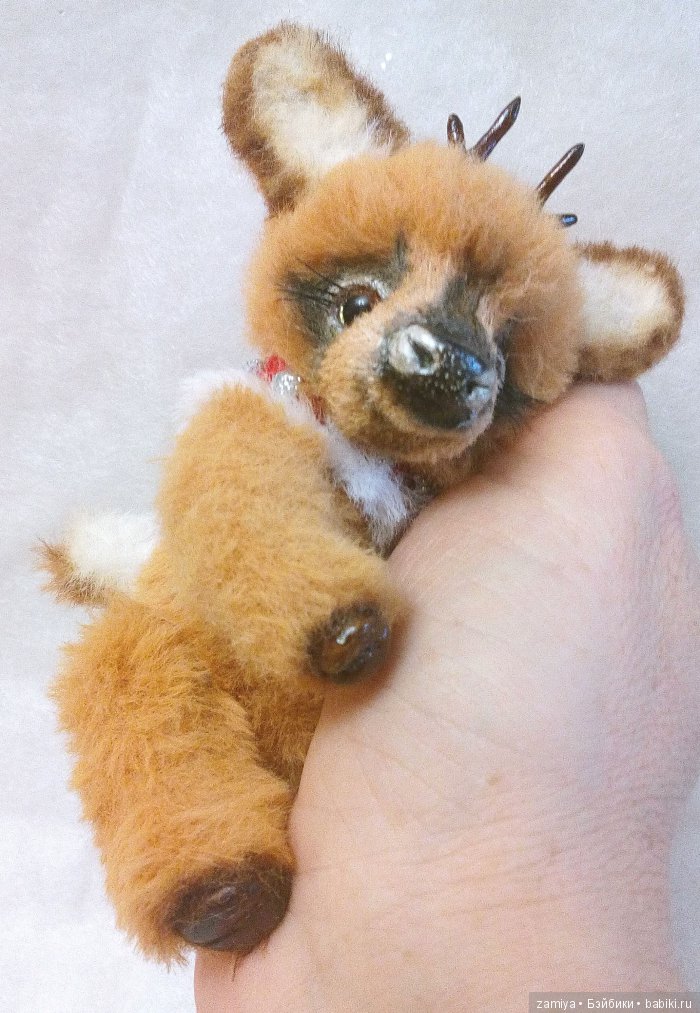 Айхо - храбрый оленёнок, игрушка ручной работы (фото 7)