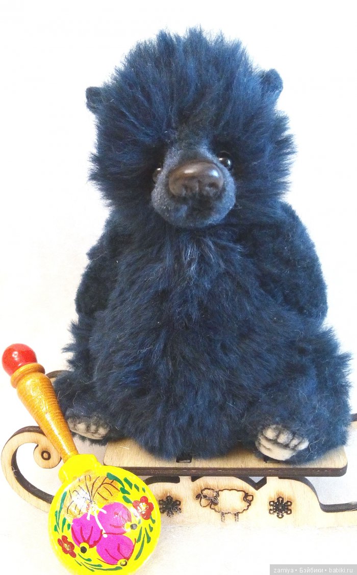 Пафнутий - любитель мёда мишка тедди (фото 5)