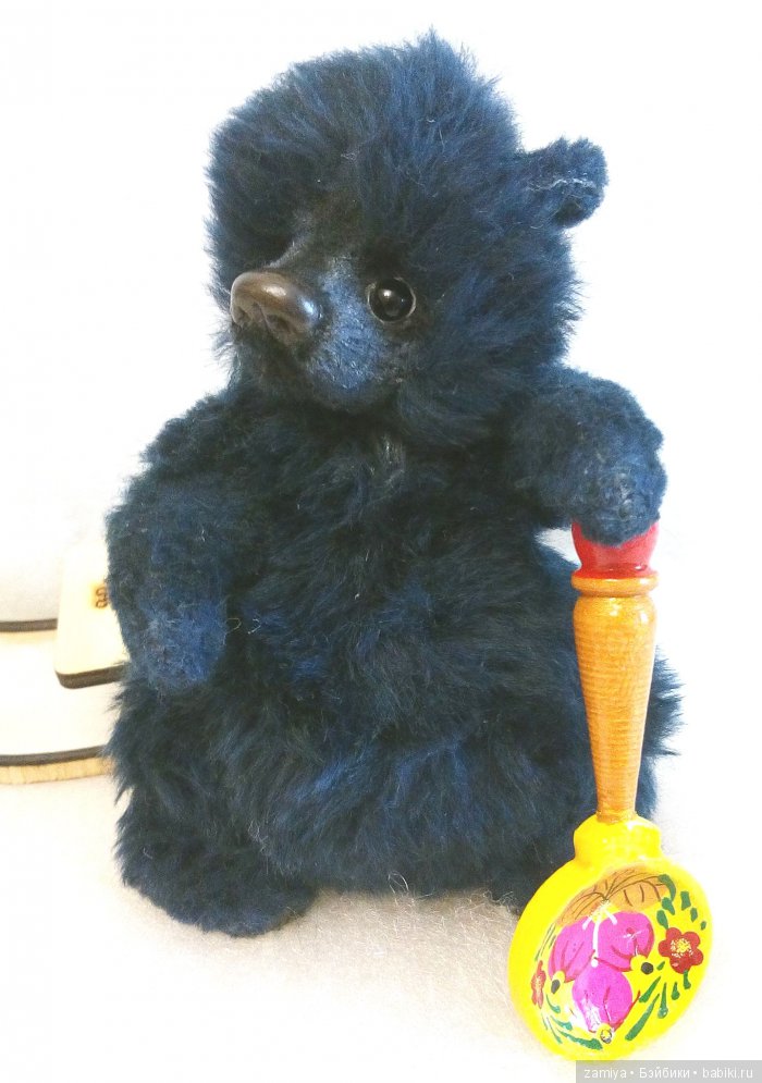 Пафнутий - любитель мёда мишка тедди (фото 2)