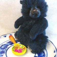 Пафнутий - любитель мёда мишка тедди