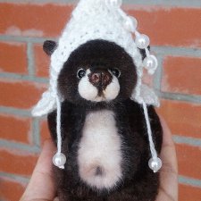 Варди - мой первенец в Новом году. Мишка тедди