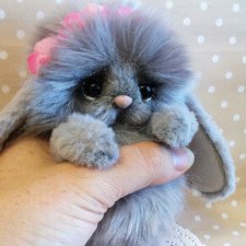 Рафаэлла моя сладкая зайка, игрушка ручной работы