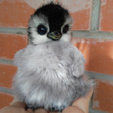 Ло-ло мой пушистый комочек. Авторская игрушка ручной работы