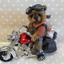 Мих - мой мишка байкер