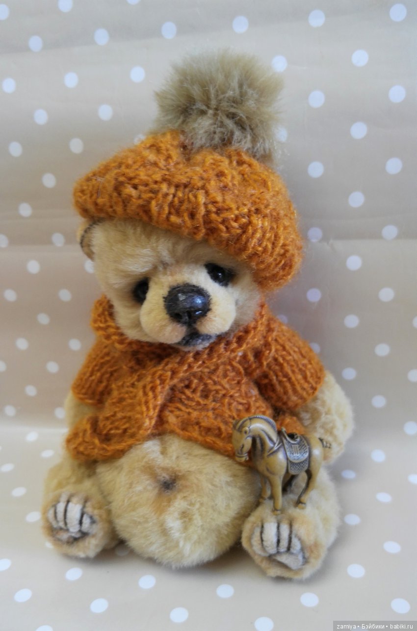 Афанасий - медовый мишка — Авторские мишки Тедди и друзья: фото (фото 3)