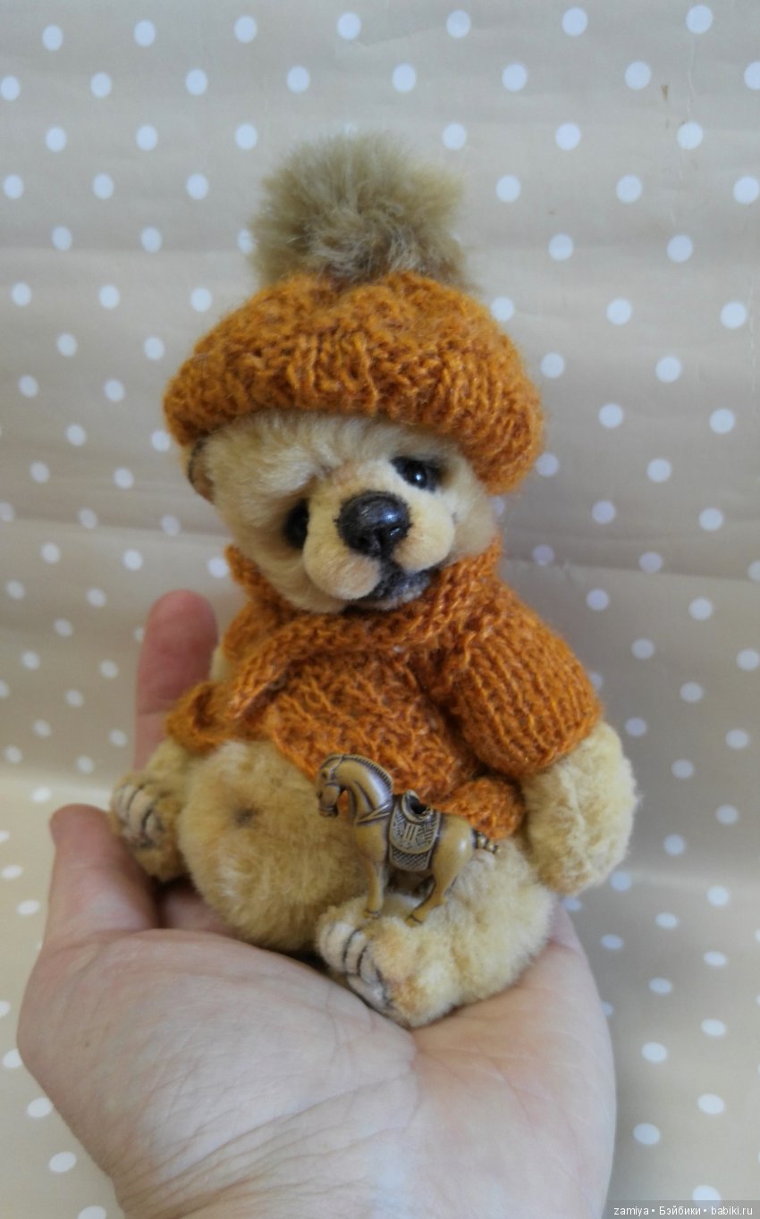 Афанасий - медовый мишка — Авторские мишки Тедди и друзья: фото (фото 5)