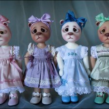 Мишка от Лиз Фрост  (Liz Frost)  Little Ted. Распаковка