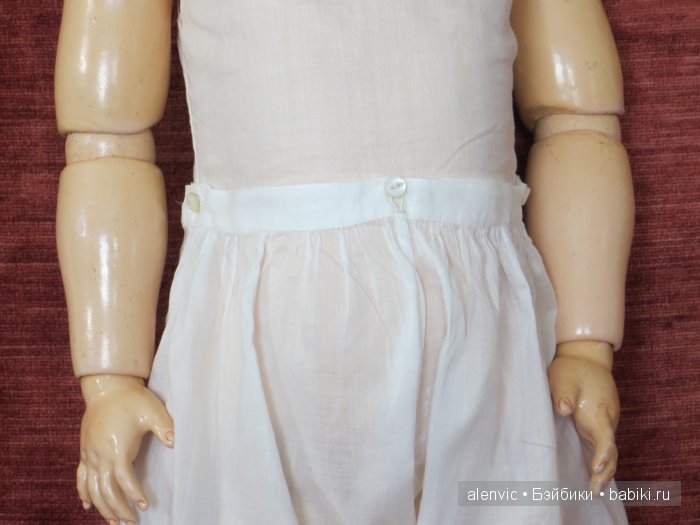 Один из вариантов одежды антикварной немецкой куклы. H Handwerck 119