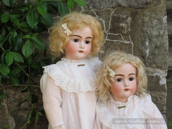 Антикварные куклы. Сестры 192 (фото 3)
