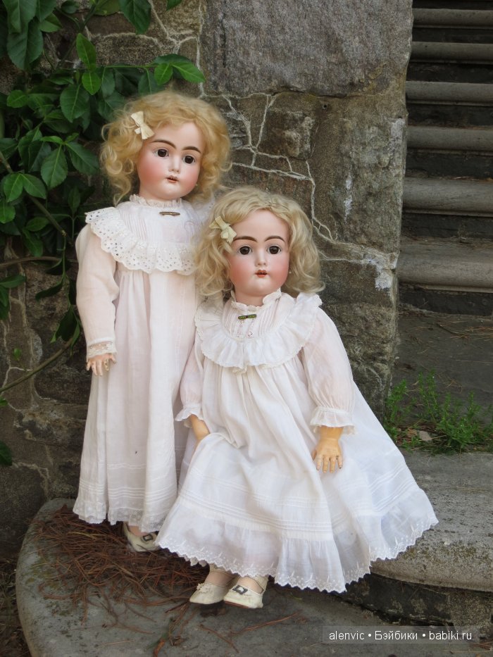 Антикварные куклы. Сестры 192 (фото 2)