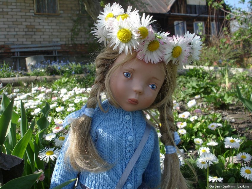 Воскресный день на даче — Куклы Rosemarie Anna Muller (Мюллер): Вихтели (Wichtel)