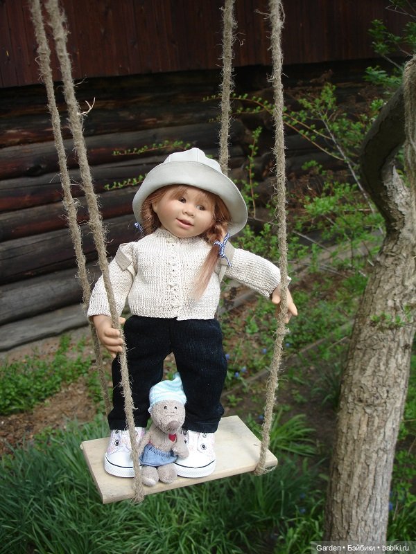 Воскресный день на даче — Куклы Rosemarie Anna Muller (Мюллер): Вихтели (Wichtel) (фото 10)