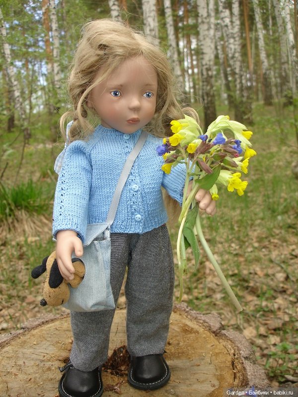 Воскресный день на даче — Куклы Rosemarie Anna Muller (Мюллер): Вихтели (Wichtel)