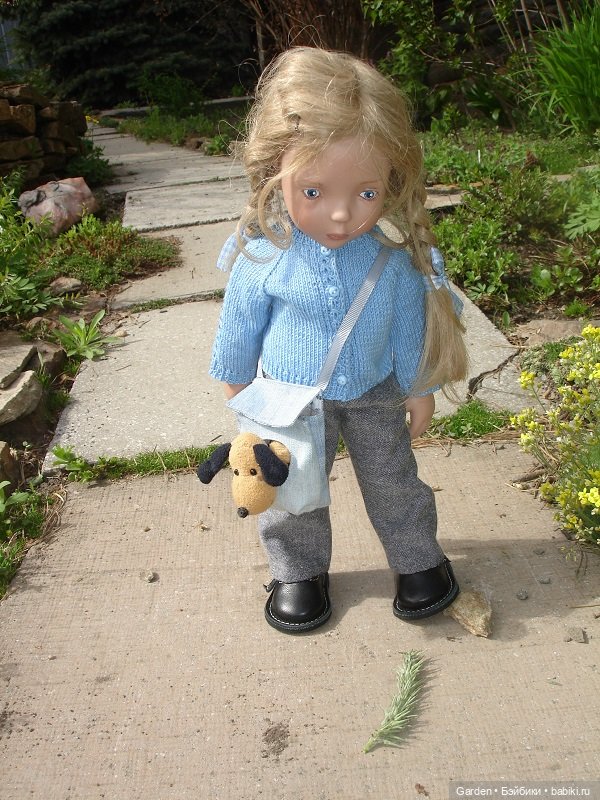 Воскресный день на даче — Куклы Rosemarie Anna Muller (Мюллер): Вихтели (Wichtel) (фото 9)