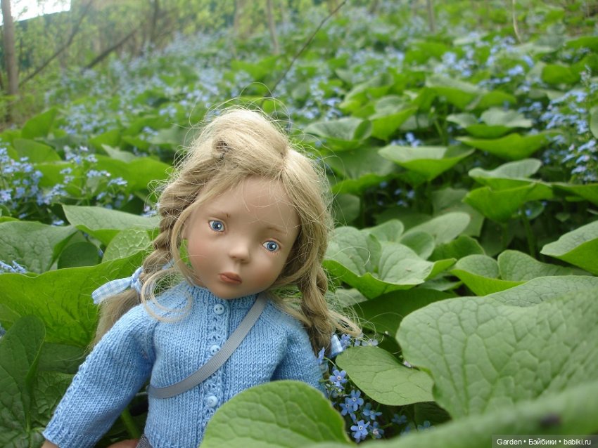 Воскресный день на даче — Куклы Rosemarie Anna Muller (Мюллер): Вихтели (Wichtel)