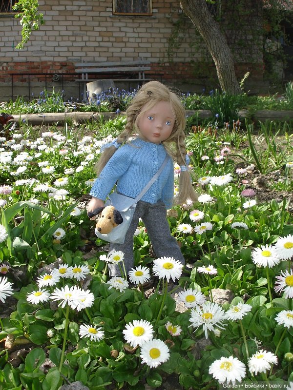 Воскресный день на даче — Куклы Rosemarie Anna Muller (Мюллер): Вихтели (Wichtel)