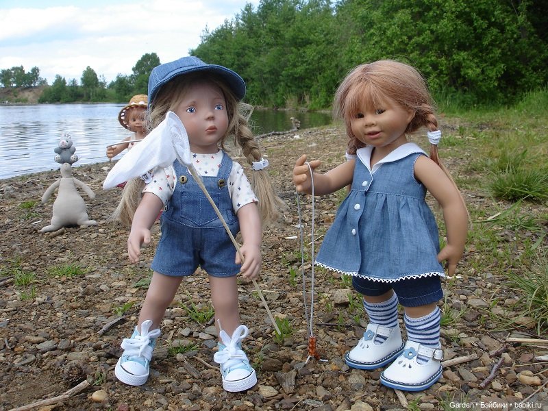 Летние забавы. Часть 1 — Куклы Rosemarie Anna Muller (Мюллер): Вихтели (Wichtel)
