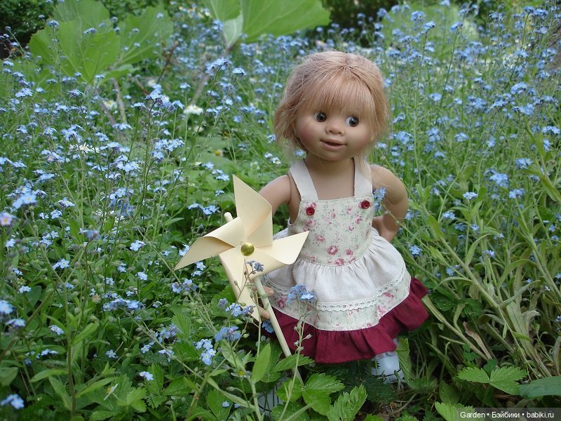Летние забавы. Часть 1 — Куклы Rosemarie Anna Muller (Мюллер): Вихтели (Wichtel) (фото 5)