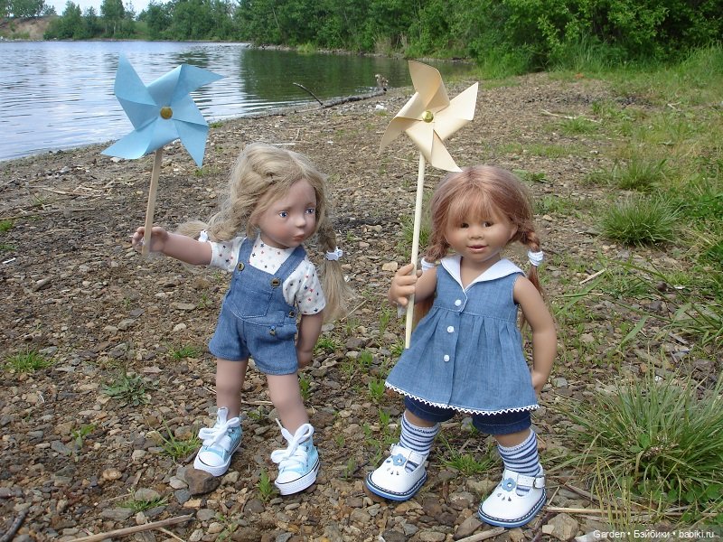 Летние забавы. Часть 1 — Куклы Rosemarie Anna Muller (Мюллер): Вихтели (Wichtel)