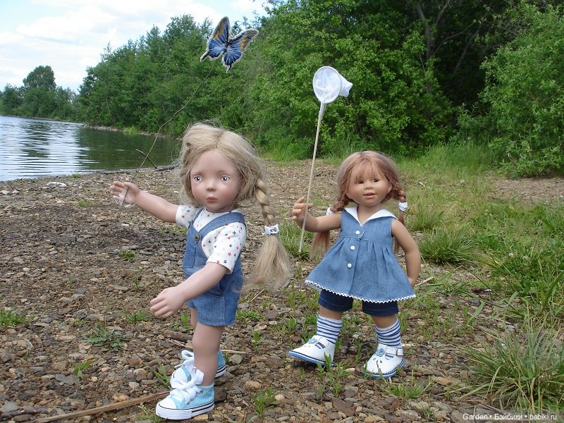 Летние забавы. Часть 1 — Куклы Rosemarie Anna Muller (Мюллер): Вихтели (Wichtel)