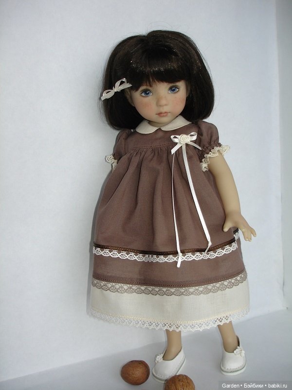 Платья для Little Darlings: батист, кружева, розочки и ленточки