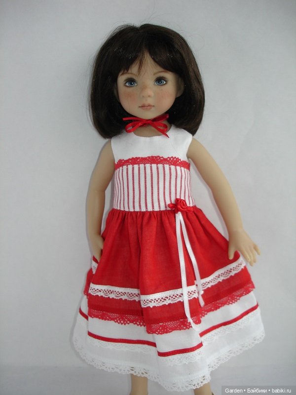 Платья для Little Darlings: батист, кружева, розочки и ленточки (фото 2)