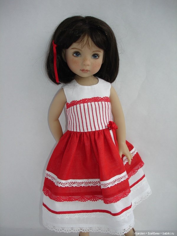 Платья для Little Darlings: батист, кружева, розочки и ленточки (фото 4)