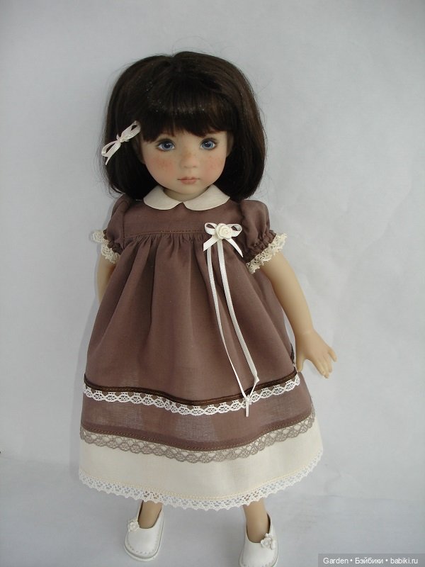 Платья для Little Darlings: батист, кружева, розочки и ленточки