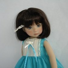 Платья для  Little Darlings: батист, кружева, розочки и ленточки