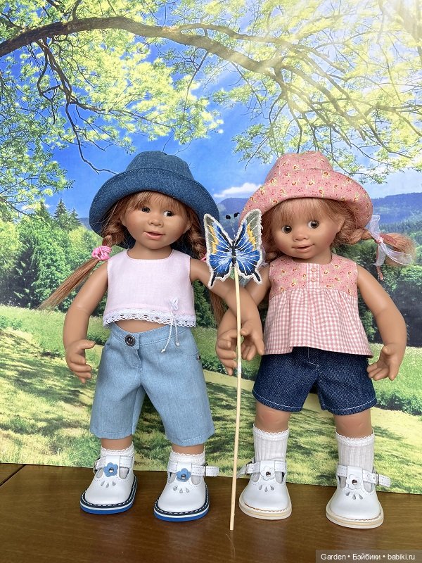 Вихтели ждут лета | Бэйбики Вихтели ждут лета — Одежда и обувь для кукол своими руками: фото