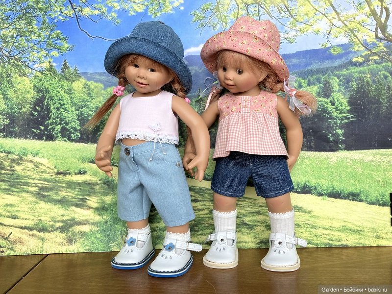 Вихтели ждут лета | Бэйбики Вихтели ждут лета — Одежда и обувь для кукол своими руками: фото