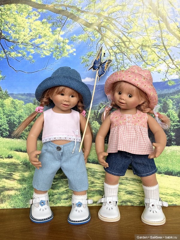 Вихтели ждут лета | Бэйбики Вихтели ждут лета — Одежда и обувь для кукол своими руками: фото