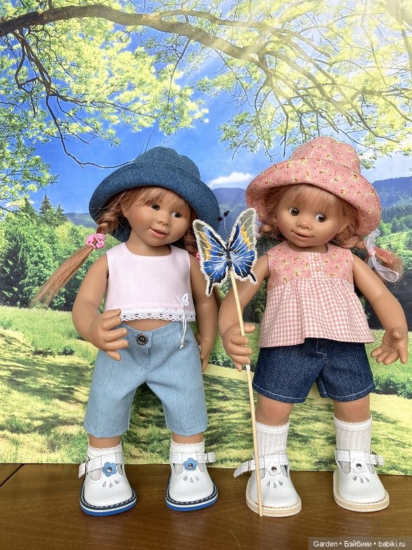 Вихтели ждут лета | Бэйбики Вихтели ждут лета — Одежда и обувь для кукол своими руками: фото