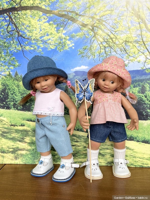 Вихтели ждут лета | Бэйбики Вихтели ждут лета — Одежда и обувь для кукол своими руками: фото