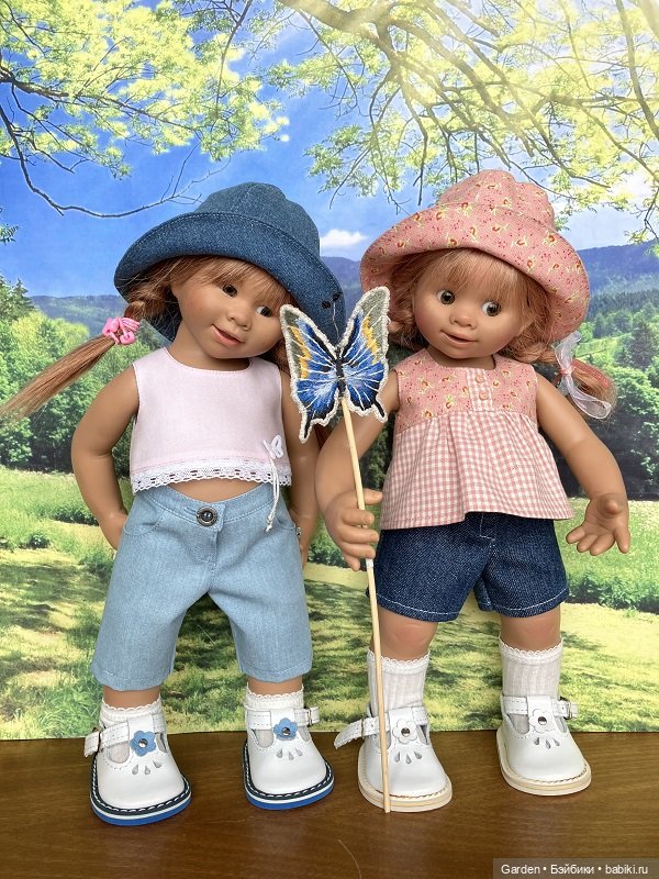 Вихтели ждут лета | Бэйбики Вихтели ждут лета — Одежда и обувь для кукол своими руками: фото