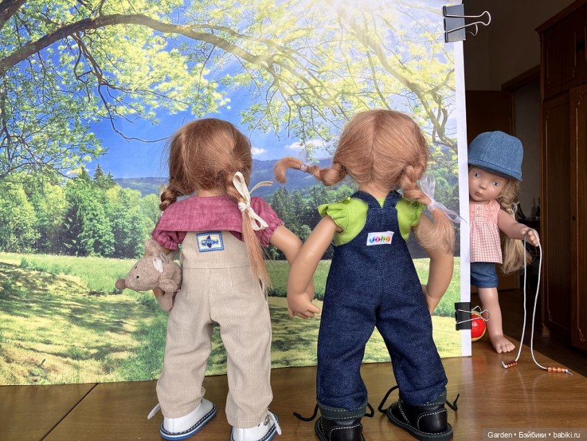 Вихтели ждут лета | Бэйбики Вихтели ждут лета — Одежда и обувь для кукол своими руками: фото