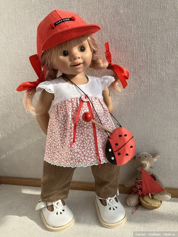 Кепки и комплекты с ними — Одежда и обувь для кукол своими руками: фото (фото 7)