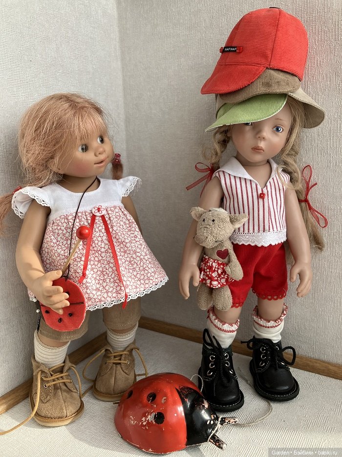 Кепки и комплекты с ними — Одежда и обувь для кукол своими руками: фото